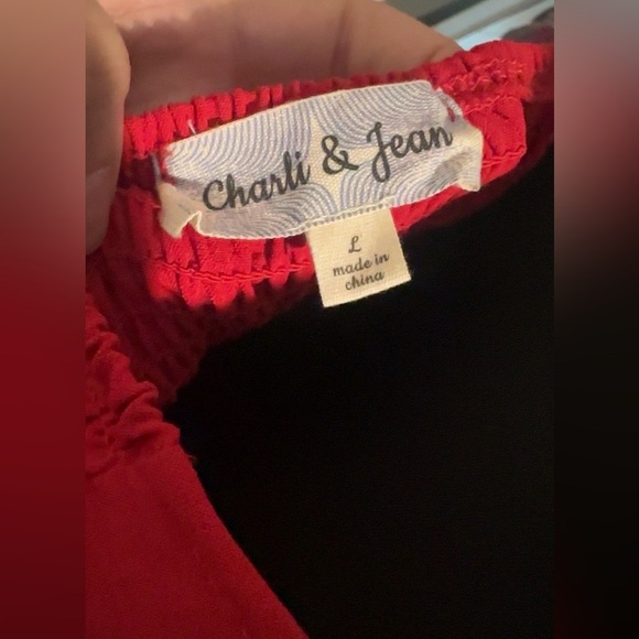 Elegant Red Women's Dress - Picture 4 of 4